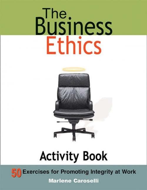 Cover of the book The Business Ethics Activity Book by Dr. Marlene Caroselli, AMACOM