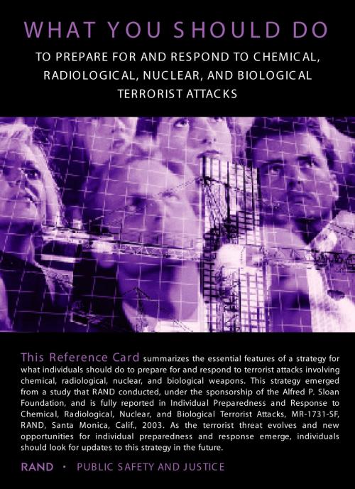 Cover of the book Individual Preparedness and Response to Chemical, Radiological, Nuclear, and Biological Terrorist Attacks by Lynn E. Davis, Tom LaTourrette, RAND Corporation