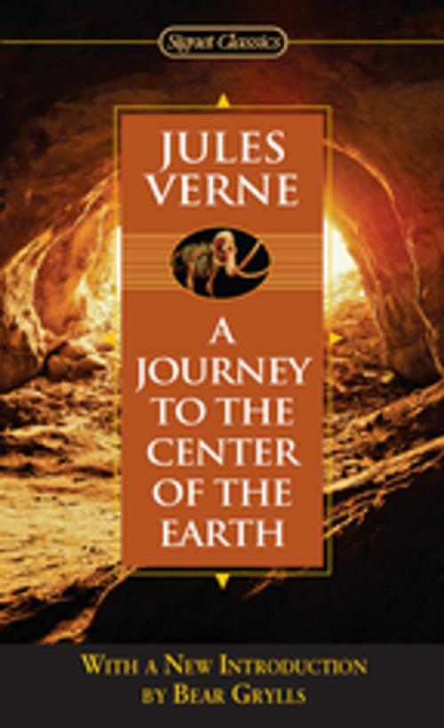 Cover of the book A Journey to the Center of the Earth by Jules Verne, Leonard Nimoy, Penguin Publishing Group
