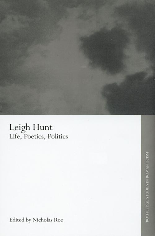 Cover of the book Leigh Hunt by , Taylor and Francis
