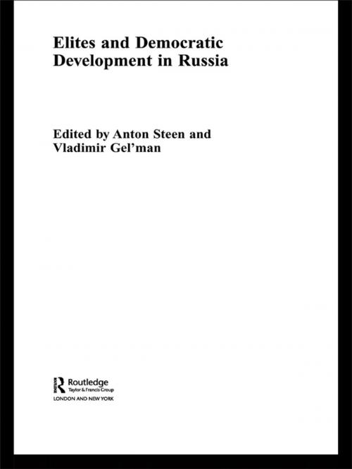 Cover of the book Elites and Democratic Development in Russia by , Taylor and Francis