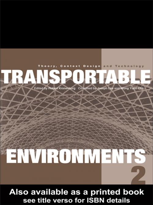 Cover of the book Transportable Environments 2 by , Taylor and Francis