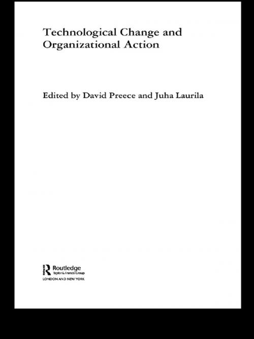 Cover of the book Technological Change and Organizational Action by , Taylor and Francis