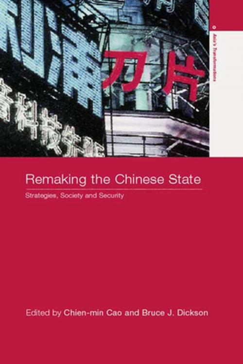 Cover of the book Remaking the Chinese State by , Taylor and Francis