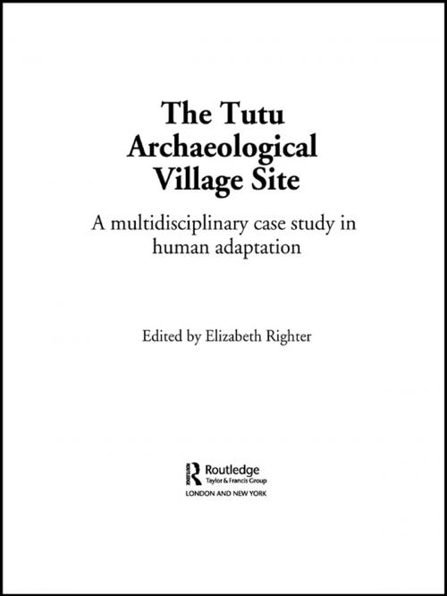 Cover of the book The Tutu Archaeological Village Site by , Taylor and Francis