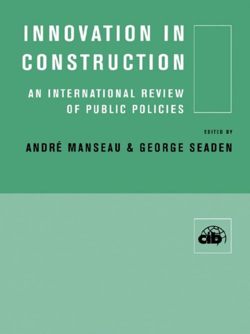 Cover of the book Innovation in Construction by , CRC Press