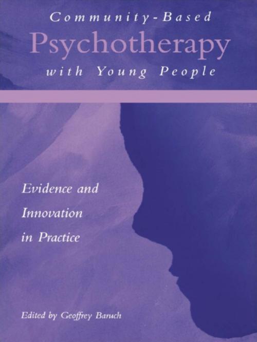 Cover of the book Community-Based Psychotherapy with Young People by , Taylor and Francis