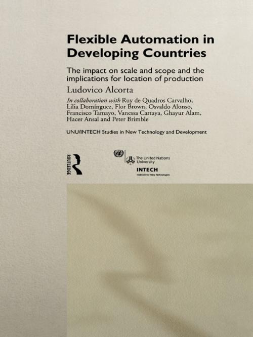 Cover of the book Flexible Automation in Developing Countries by , Taylor and Francis