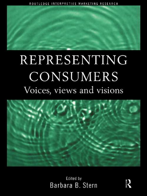 Cover of the book Representing Consumers by , Taylor and Francis