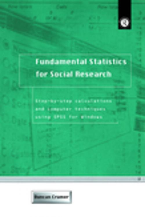Cover of the book Fundamental Statistics for Social Research by Duncan Cramer, Taylor and Francis