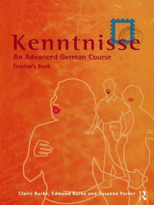 Cover of the book Kenntnisse by Claire S. A. Burke, Edmund Burke, Susanne Parker, Taylor and Francis