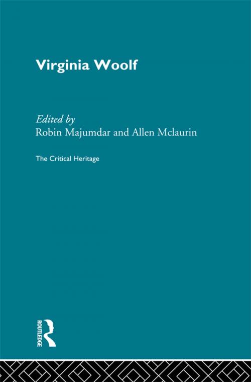 Cover of the book Virginia Woolf by , Taylor and Francis