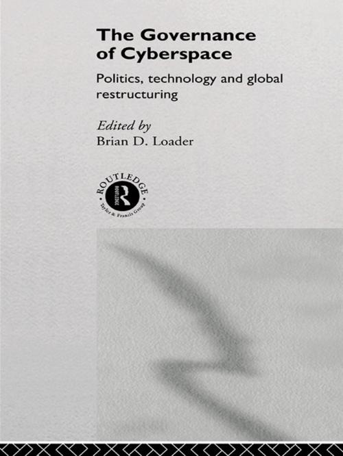 Cover of the book The Governance of Cyberspace by , Taylor and Francis