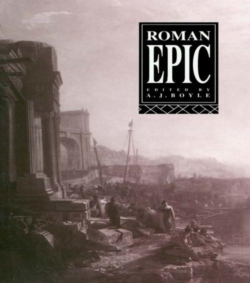 Cover of the book Roman Epic by , Taylor and Francis