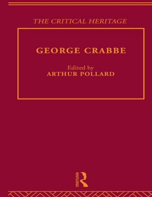 Cover of the book George Crabbe by , Taylor and Francis