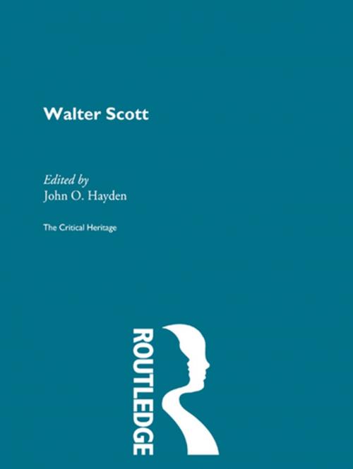Cover of the book Walter Scott by , Taylor and Francis