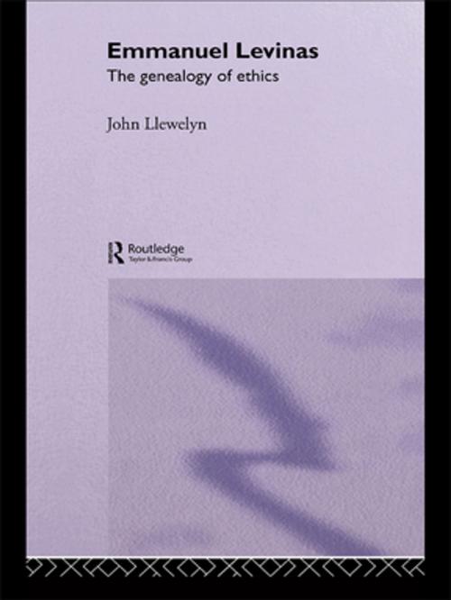 Cover of the book Emmanuel Levinas by John Llewelyn, Taylor and Francis