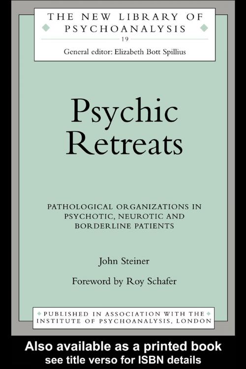 Cover of the book Psychic Retreats by John Steiner, Taylor and Francis