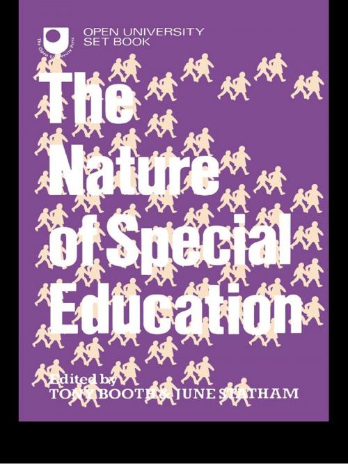 Cover of the book The Nature of Special Education by , Taylor and Francis
