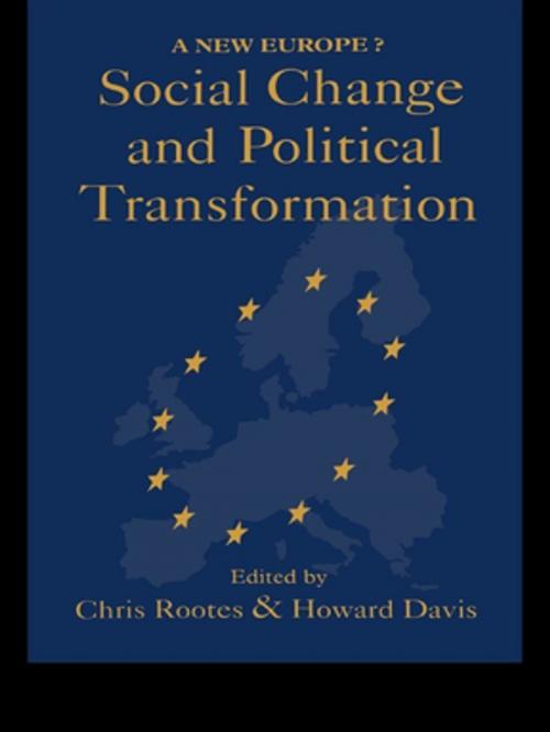 Cover of the book Social Change And Political Transformation by Howard Davis, Taylor and Francis