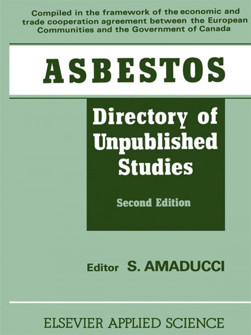 Cover of the book Asbestos by , CRC Press