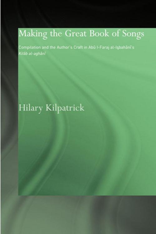 Cover of the book Making the Great Book of Songs by Hilary Kilpatrick, Taylor and Francis