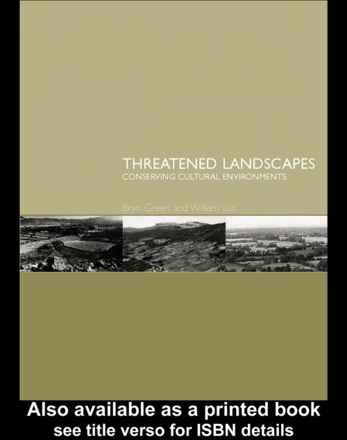 Cover of the book Threatened Landscapes by , Taylor and Francis