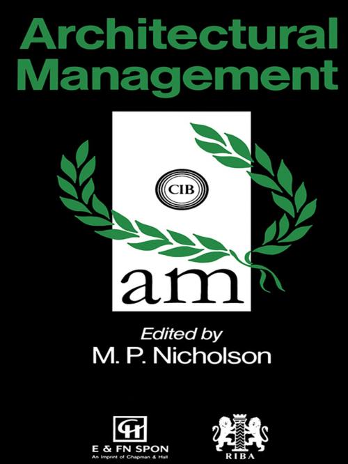 Cover of the book Architectural Management by , Taylor and Francis