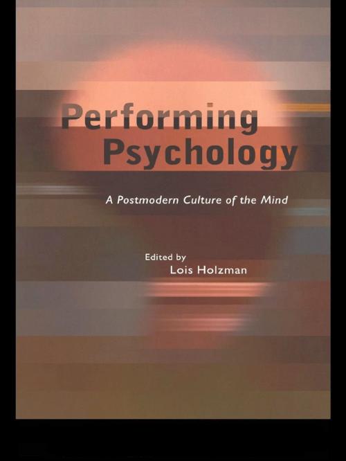 Cover of the book Performing Psychology by , Taylor and Francis