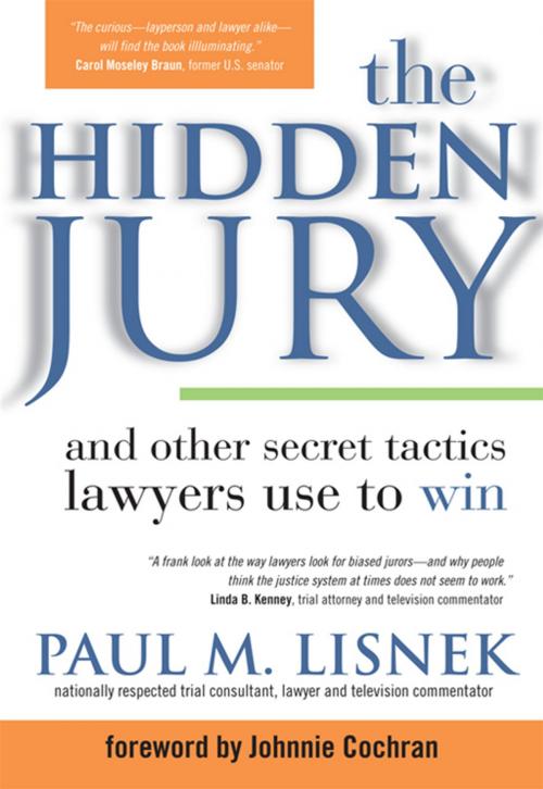 Cover of the book The Hidden Jury by Paul Lisnek, Sourcebooks