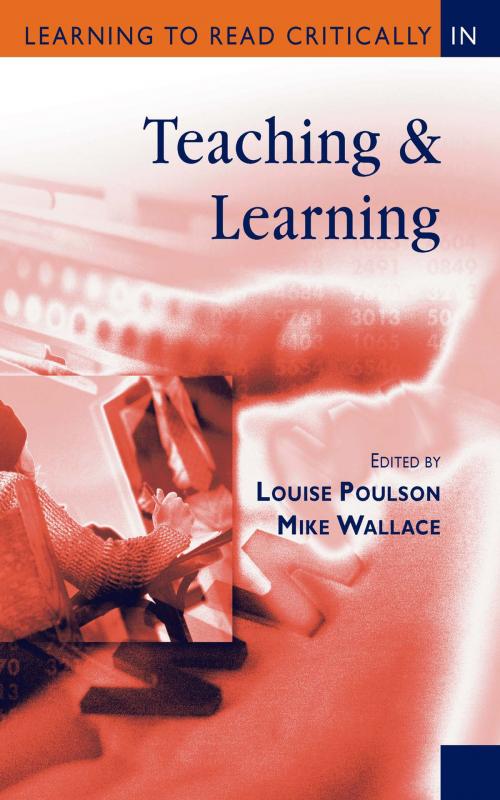 Cover of the book Learning to Read Critically in Teaching and Learning by , SAGE Publications