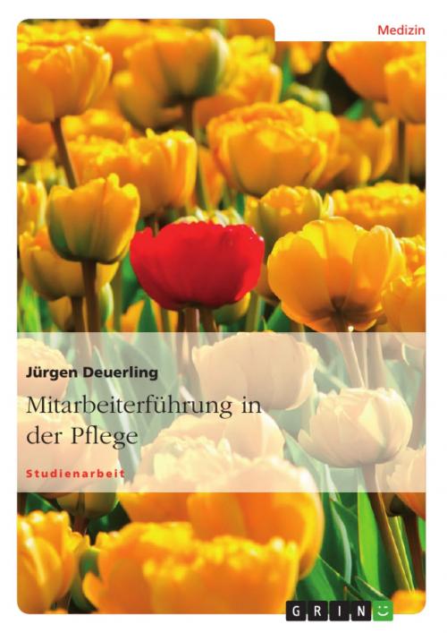 Cover of the book Mitarbeiterführung in der Pflege by Jürgen Deuerling, GRIN Verlag