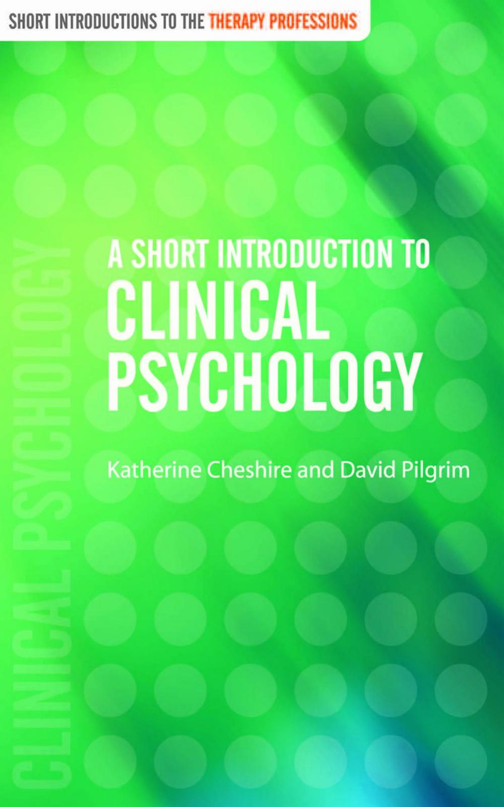 Big bigCover of A Short Introduction to Clinical Psychology
