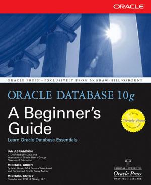 Book cover of Oracle Database 10g: A Beginner's Guide
