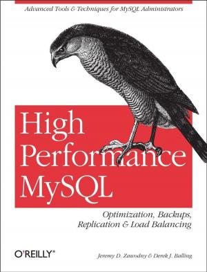 Cover of the book High Performance MySQL by Jo Rhett