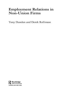 Cover of the book Employment Relations in Non-Union Firms by R.A. Sharpe