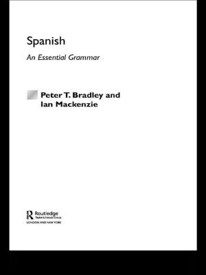 Book cover of Spanish: An Essential Grammar