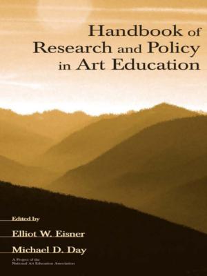 Cover of the book Handbook of Research and Policy in Art Education by Bob Lingard, Wayne Martino, Goli Rezai-Rashti, Sam Sellar