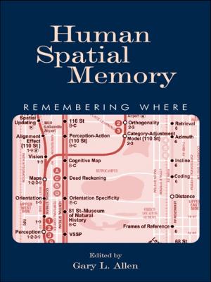 Cover of the book Human Spatial Memory by Saeko Yazaki