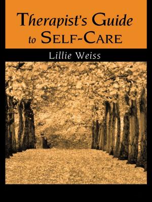 Cover of the book Therapist's Guide to Self-Care by Lydia Morris