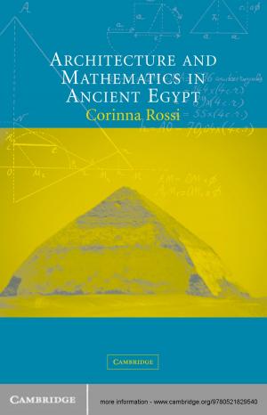 Cover of the book Architecture and Mathematics in Ancient Egypt by Thomas Kuehn
