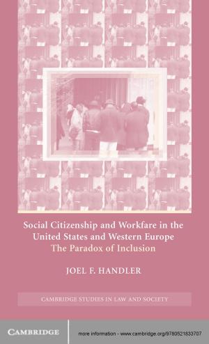 Cover of the book Social Citizenship and Workfare in the United States and Western Europe by Ulbe Bosma