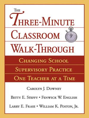Cover of the book The Three-Minute Classroom Walk-Through by Steven Yearley