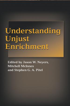 Cover of the book Understanding Unjust Enrichment by Professor Balázs M. Mezei
