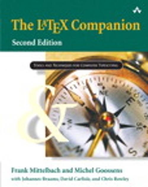 Cover of the book The LaTeX Companion by Frank Mittelbach, Michel Goossens, Johannes Braams, David Carlisle, Chris Rowley, Pearson Education