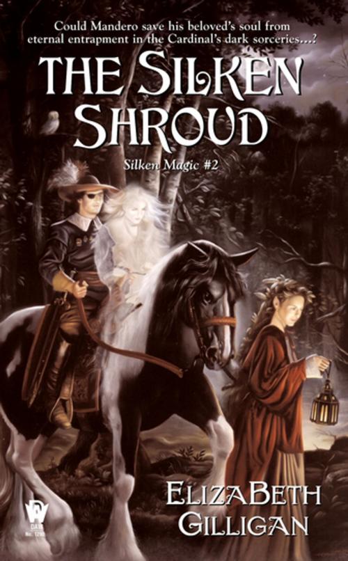 Cover of the book The Silken Shroud by ElizaBeth Gilligan, DAW