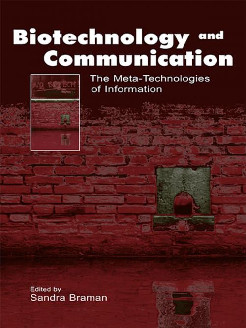 Cover of the book Biotechnology and Communication by , Taylor and Francis