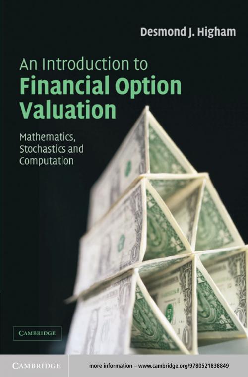 Cover of the book An Introduction to Financial Option Valuation by Desmond J. Higham, Cambridge University Press