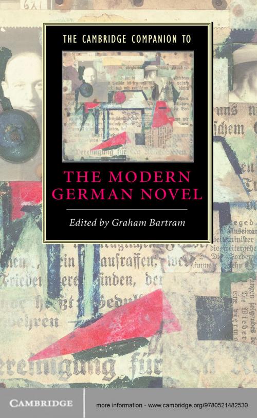 Cover of the book The Cambridge Companion to the Modern German Novel by , Cambridge University Press