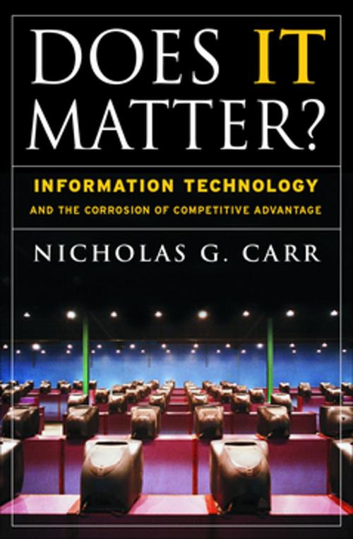 Cover of the book Does It Matter? by Nicholas G. Carr, Harvard Business Review Press